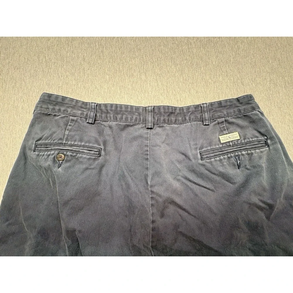 Polo Ralph Lauren Mens Classic Fit Chino Pants Blue 100% Cotton 38/34